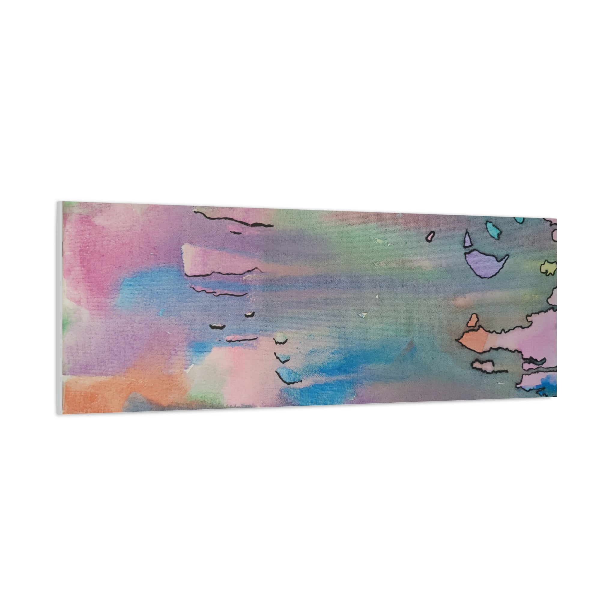 Wet Skiddles Matte Canvas, Stretched, 1.25"